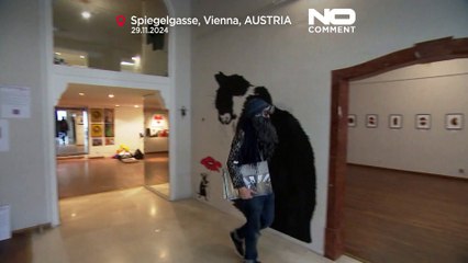 Iconic schnitzel meets street art in Vienna