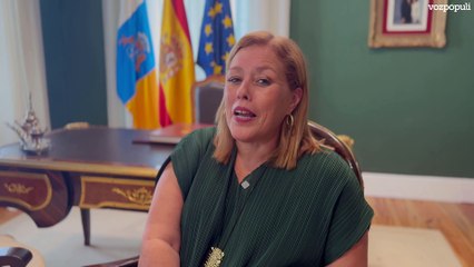 Entrevista a la presidenta del Parlamento de Canarias, Astrid Pérez