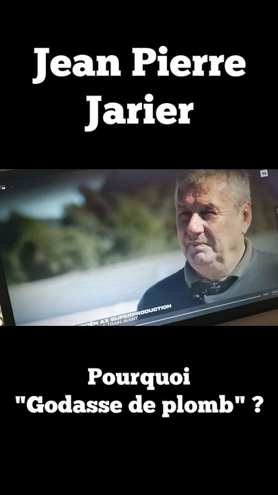 Jean Pierre Jarier se confie... au micro d'Anthony Beltoise... Émission V6 sur la chaîne L'équipe.