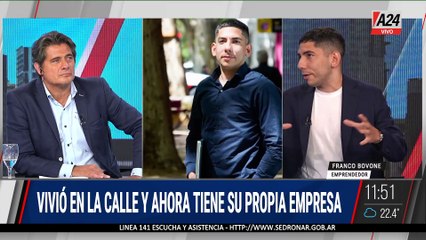 💪 HISTORIA DE SUPERACIÓN DE FRANCO BOVONE: DE VIVIR  BAJO LA AUTOPISTA A EMPRENDEDOR