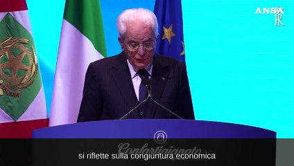Mattarella: "Per la pace opponiamo la barriera dei valori europei"