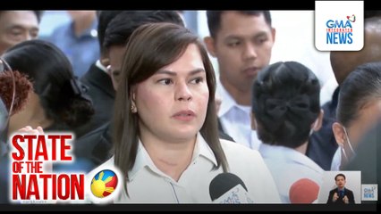 VP Sara Duterte, hindi sumipot sa imbestigasyon ng NBI; hiniling na malaman ang itatanong sa kanya | SONA