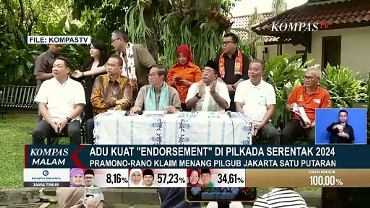 [FULL] Ulasan Istana: Adu Kuat Endorsement Tokoh Presiden Prabowo, Jokowi-Anies di Pilkada 2024
