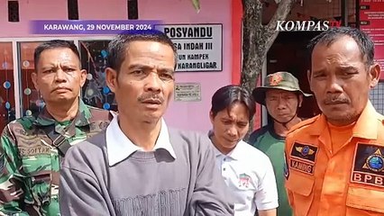Banjir di Karawang, Air Belum Surut Warga Masih Mengungsi dan Keluhkan Hal Ini