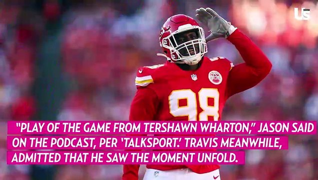 Travis Kelce Reacts To Tershawn Wharton Saving A Kid Falling From The Stands