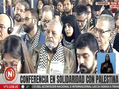 Min. Yván Gil: Palestina hoy más que nunca no sólo demanda solidaridad, demanda acción y compromiso