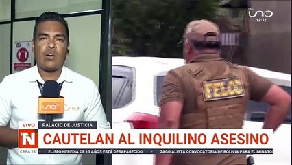Cautelan a inquilino que asesinó a anciana