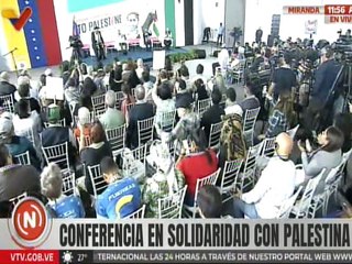 Miranda | Inicia Conferencia en Solidaridad con Palestina