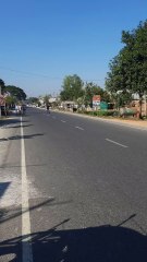 সুন্দর পাকা রাস্তা সিরাজগঞ্জ রোড