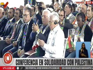 Canciller Yván Gil participa en la Conferencia Solidaria con el pueblo de Palestina