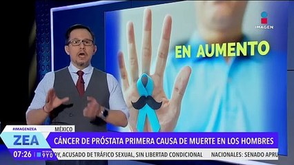Cáncer de próstata, primera causa de muerte en los hombres mexicanos