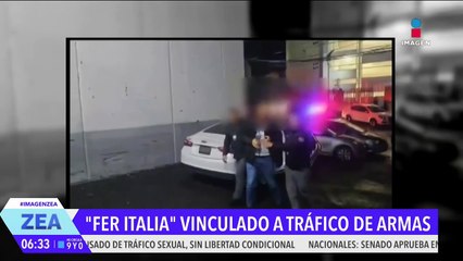 Vinculan a proceso al influencer "Fer Italia" por tráfico de armas