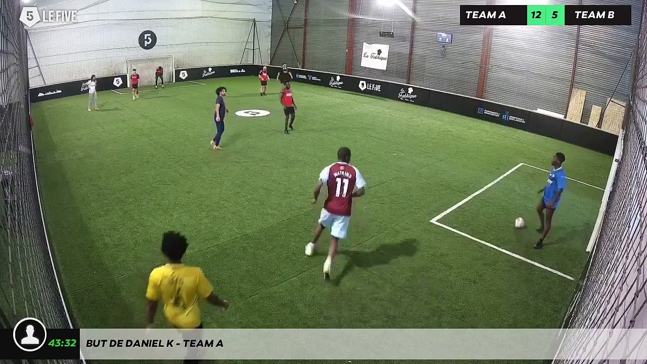 But de Daniel K - Team A
