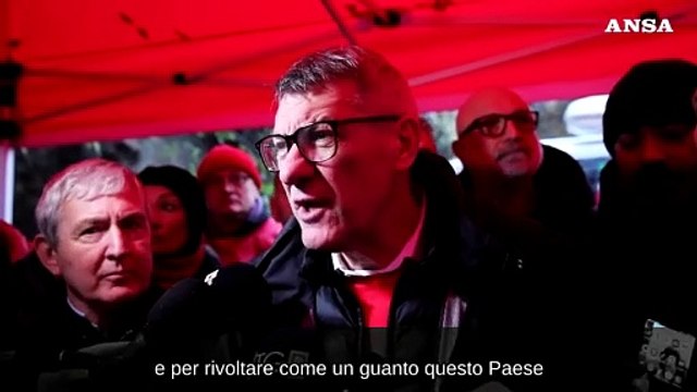 Sciopero generale, Landini (Cgil): Vogliamo rivoltare il Paese come un guanto