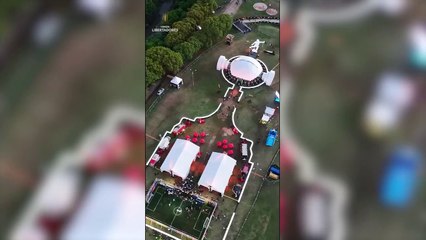 La Conmebol inauguró el Fanzone de la Copa Libertadores
