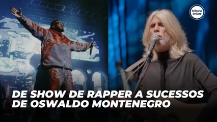 De show de rapper a sucessos de Oswaldo Montenegro | Agenda Cultural