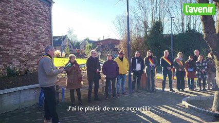 La place Haut-Vinâve inaugurée officiellement ce mercredi 29 novembre 2024