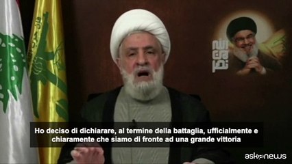 Libano, il leader di Hezbollah: ? stata una grande vittoria