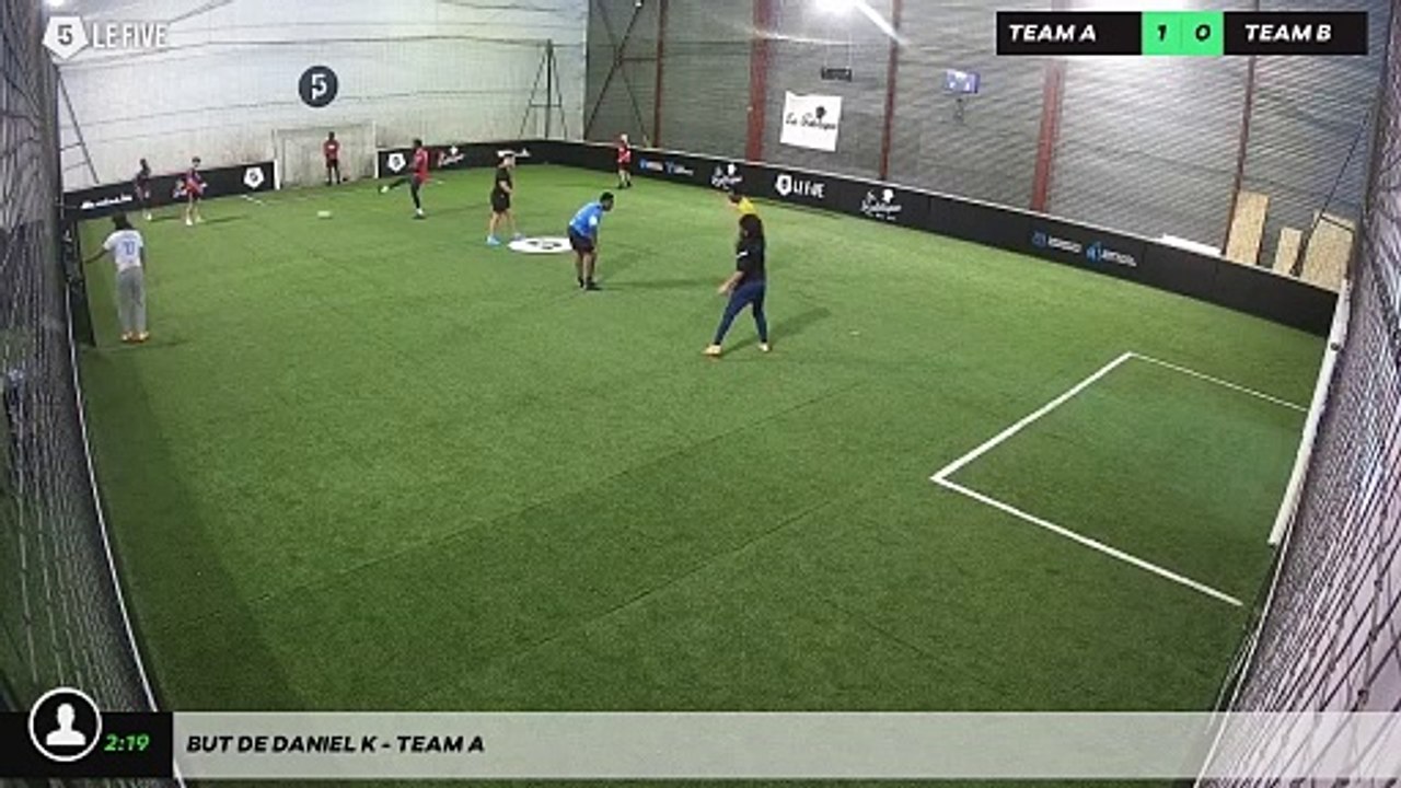 But de Daniel K - Team A