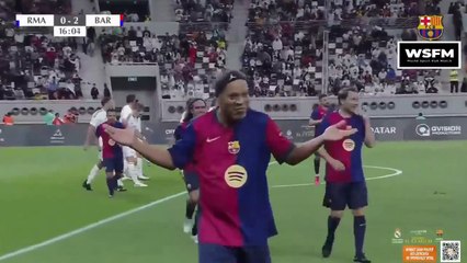【FULL MATCH】 Barcelona Legends vs. Real Madrid Legends | El Clásico - Ronaldinho puts on quite show once again!