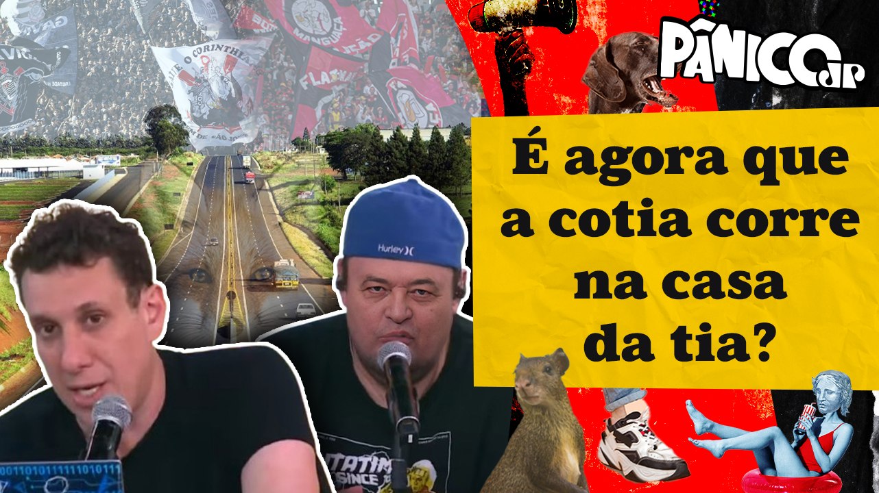 SAMY DANA CONVOCA DATENA PARA DAR AULA DE BIOLOGIA SOBRE RAPOSA, URUBU E GAVIÕES (DA FIEL)