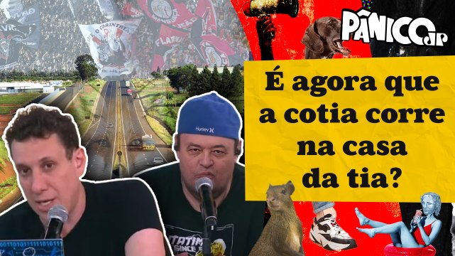 SAMY DANA CONVOCA DATENA PARA DAR AULA DE BIOLOGIA SOBRE RAPOSA, URUBU E GAVIÕES (DA FIEL)