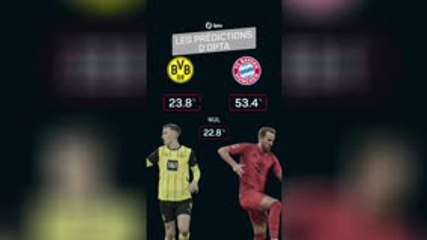 Les prédictions d'Opta - Dortmund vs. Bayern Munich