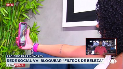 TikTok bloqueia uso de "filtros de beleza" para menores de idade