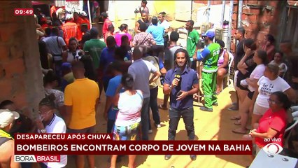 Bombeiros encontram corpo de jovem soterrado em Salvador
