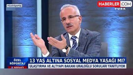 Bakan Uraloğlu: 16 yaş altı sosyal medya hesabı açamamalı
