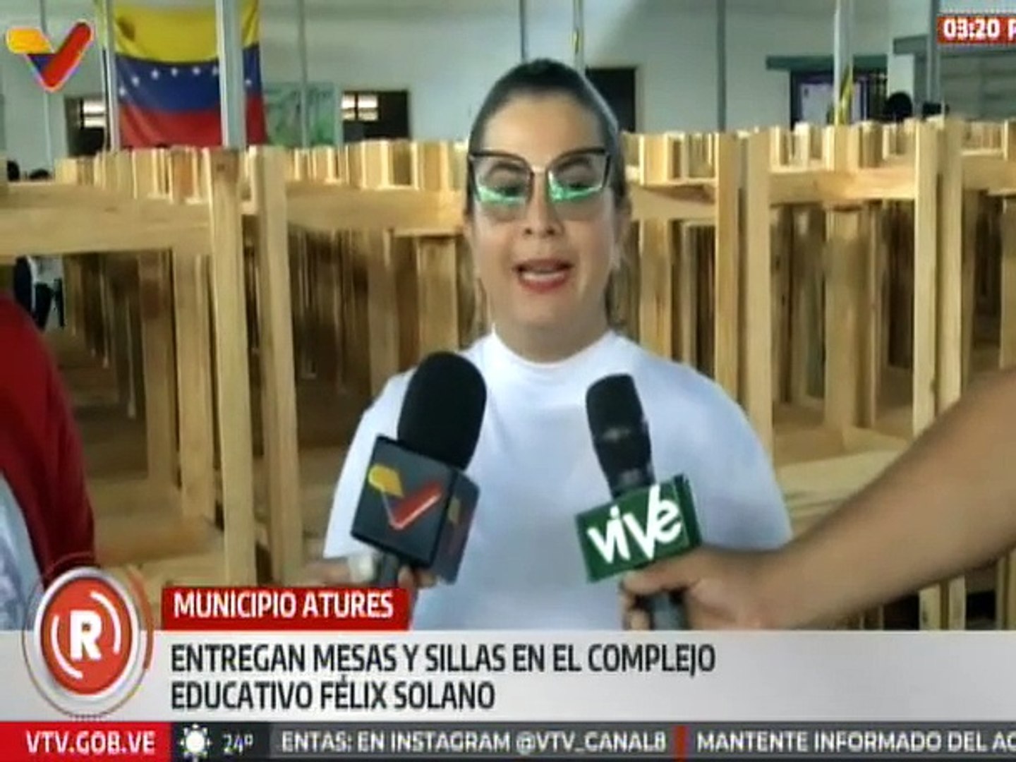 Amazonas | Gobierno Nacional equipa de mesas y sillas al Complejo Educativo  