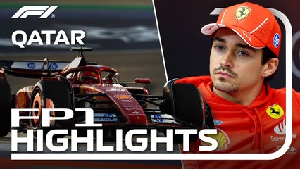 Leclerc gana la FP1 del Gran Premio de Qatar 2024