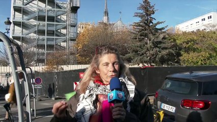 Cathédrale Notre Dame. Journée réception des travaux. Paris/France - 29 Novembre 2024