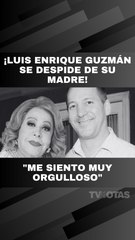 Luis Enrique Guzmán rompe el silencio tras la muerte de su madre Silvia Pinal