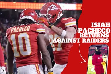 Chiefs' Isaiah Pacheco Preps for Raiders Game