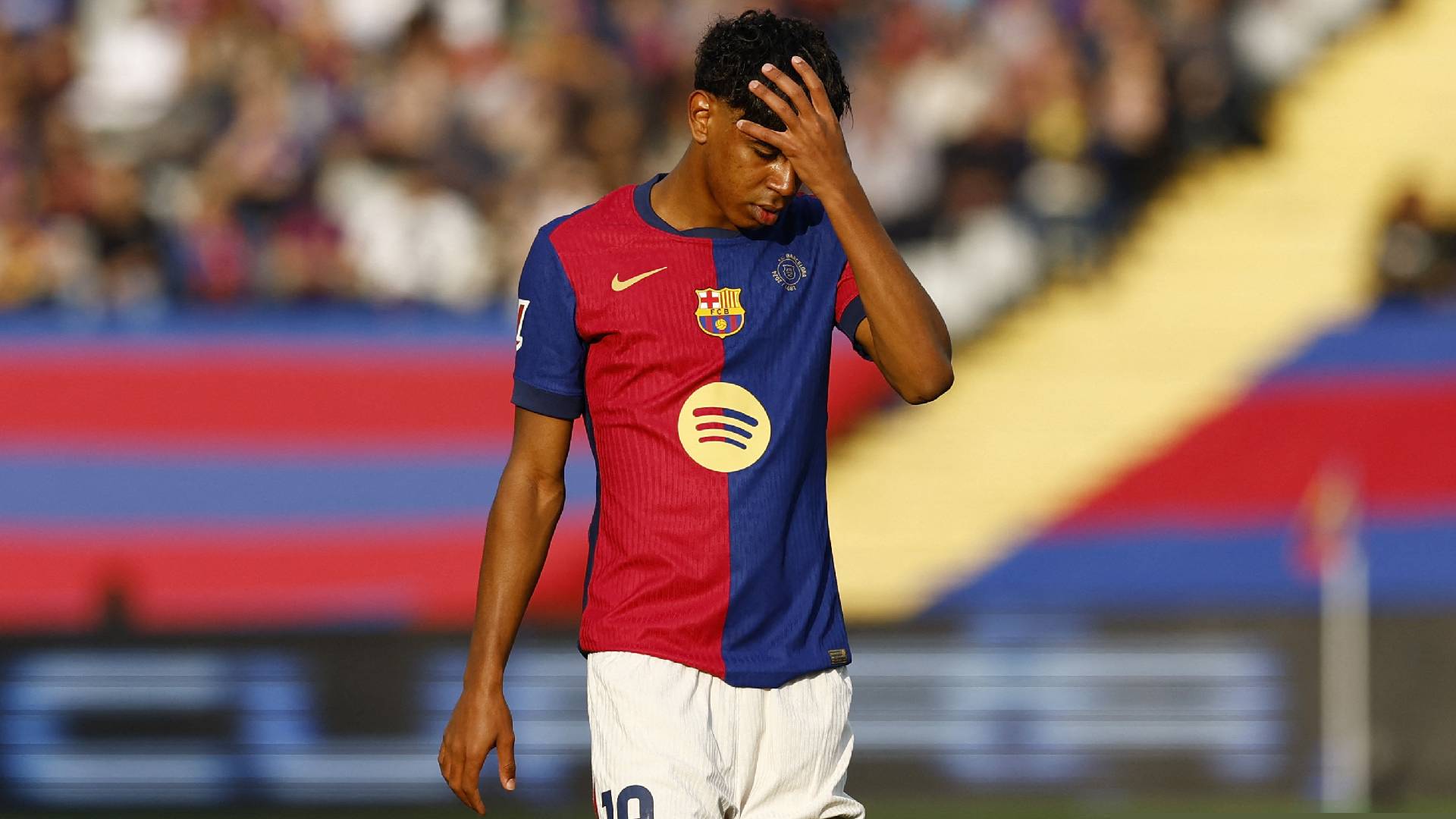 Seguimiento al entrenamiento de Lamine Yamal en el Barcelona