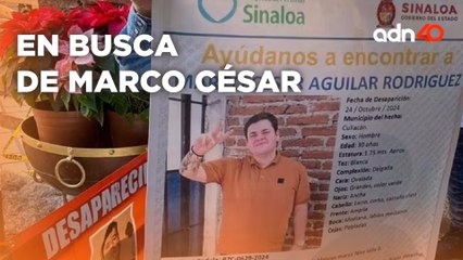 Siguen sin encontrar a Marco Cesar Aguilar, fue secuestrado en Octubre