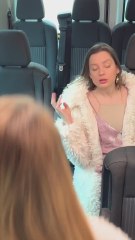 Girls Cut Their Clothes on a Public Bus! 🚍 Watch the Creative DIY Fun