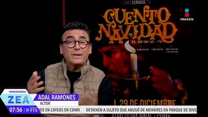 ¡Adal Ramones es Scrooge en un Cuento de Navidad: El Musical!