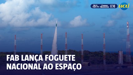 FAB lança foguete 100% nacional para o espaço