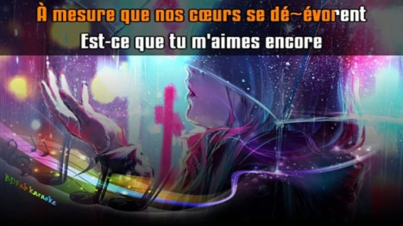 KARAOKE Louane - La pluie