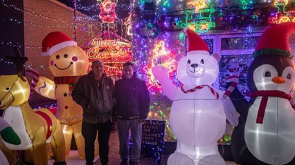 30,000 Lights! This Dad is So Obsessed With Christmas, Just Take a Look at His House