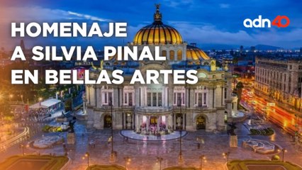 Comienzan los preparativos para el homenaje póstumo a Silvia Pinal en Bellas Artes
