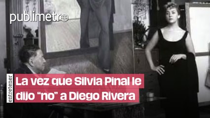 La historia del “no” rotundo que Silvia Pinal le dio al pintor Diego Rivera