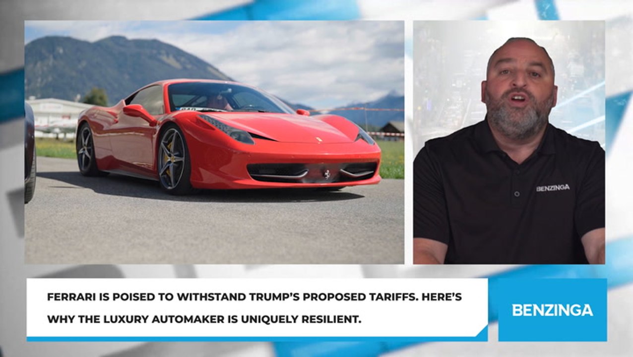 Ferrari Is Poised to Withstand Trump's Proposed Tariffs. Here's Why The Luxury Automaker Is Uniquely Resilient.