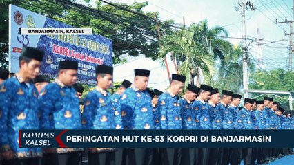 HUT Ke-53 KORPRI, PNS TNI di Kalsel Diminta Tingkatkan Kualitas Diri Dukung Program Kerja Presiden