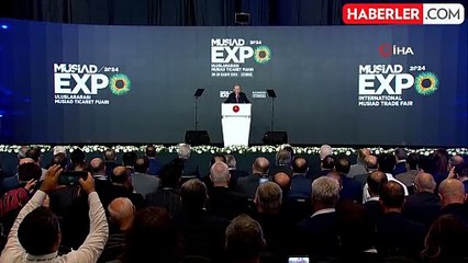 Cumhurbaşkanı Erdoğan: "2024 yılının ikinci çeyreğinde 1 trilyon 202 milyar dolar ekonomik büyüklüğe ulaştık"