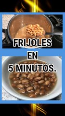 ¡Increíble! ¡Cocina FRIJOLES en Sólo 5 Minutos!