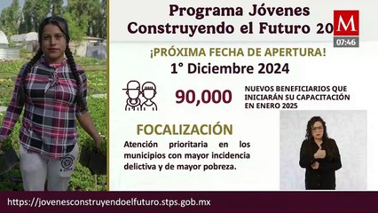 Siete de cada 10 beneficiarios de Jóvenes Construyendo el Futuro consiguen empleo