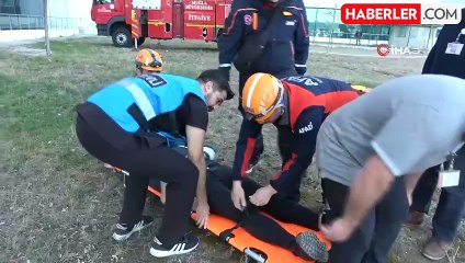 Muğla Hastanesi'nde Gerçekçi Yangın Tatbikatı Gerçekleştirildi